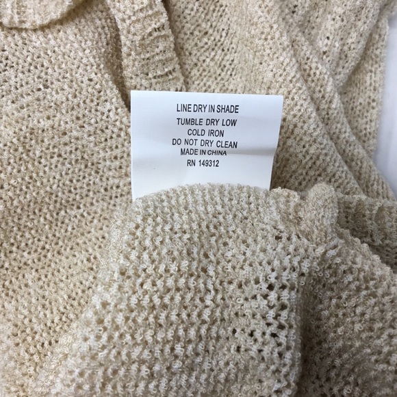 Indikah String Tie Sleeveless Knit Mini Dress in Sand - Picture 12 of 12